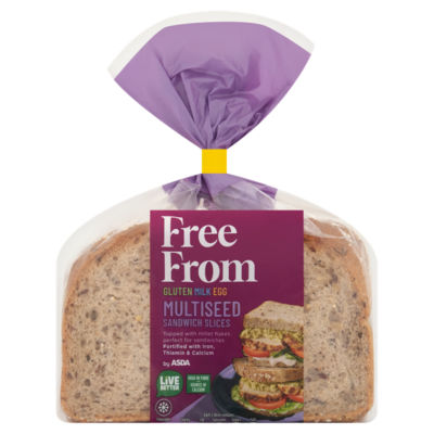 ASDA multiseed sandwich slices 280g - British product