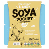 ASDA Plantebasert sitron- og soyayoghurt 4 x 100 g