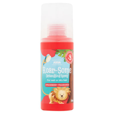 ASDA Roar-Some detangling spray strawberry fragrance 150ml - British product