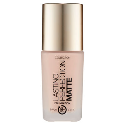 ASDA Collection Lasting Perfection Matte SPF 30 Fair Foundation 27ml- Buy online at McGrocer