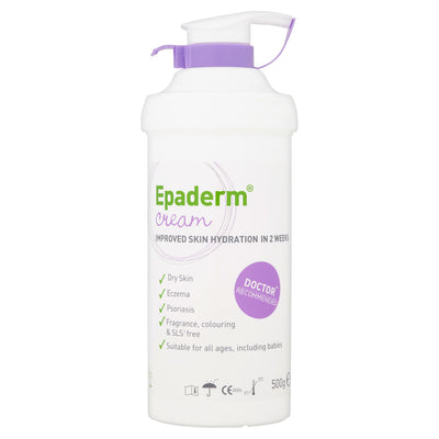 ASDA Epaderm Cream Emollient for Dry Skin 500g- Buy online at McGrocer