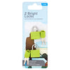 Travels Bright Locks colourful travel padlocks for suitcases (British brand)