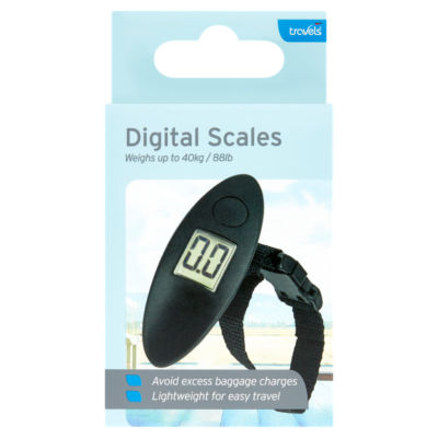 Travels digital luggage scales (British brand)
