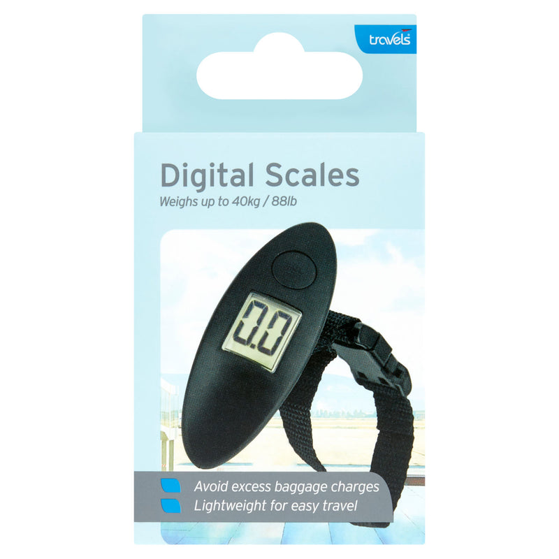 Travels digital luggage scales (British brand)