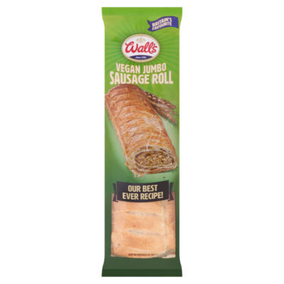 Wall's Vegan Sausage Roll Jumbo 120g (British brand)