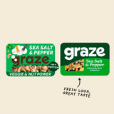 Graze Sea Salt and Pepper snack 28g (British brand)