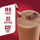 SlimFast meal replacement shake powder chocolate flavour 375g (British brand)