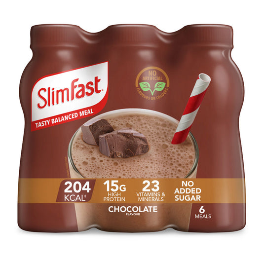 SlimFast Chunky Chocolate Flavour Shakes GOODS ASDA   