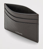 LOEWE leather chevron card holder - British product