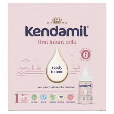 Kendamil first infant milk ready-to-feed 420ml (British brand)