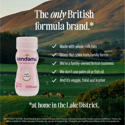Kendamil first infant milk ready to feed 250ml (British brand)