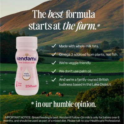 Kendamil first infant milk 6 x 250ml, imported from the UK