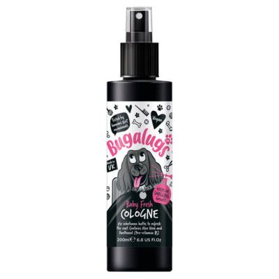 Bugalugs Baby Fresh Cologne Dog Spray 200ml - British product