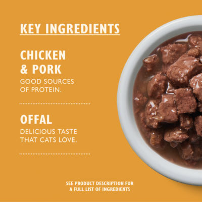 Lily's Kitchen wet cat food chicken in gravy 85g, UK version