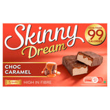 ASDA Skinny Dream Choc Caramel Bars Snack Bars 5 x 24g- Buy online at McGrocer