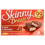 ASDA Skinny Dream Choc Caramel Bars Snack Bars 5 x 24g- Buy online at McGrocer