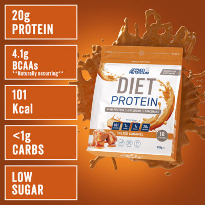 Applied Nutrition Salted Caramel Diet Protein Powder 450g - British product
