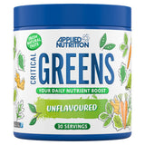 Applied Nutrition unflavoured greens powder 150g, imported from the UK