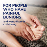 Dr. Scholl's bunion cushions 5 count, imported from the UK