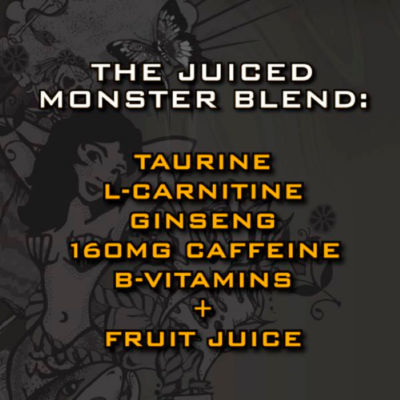Monster Energy Rio Punch drink 4x500ml, UK version