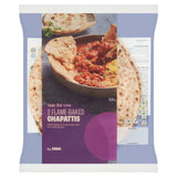 ASDA flame-baked chapattis plain flatbread 220g - British product
