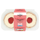 The Bakery at Asda 2 Strawberry Tarts Mini Tarts
