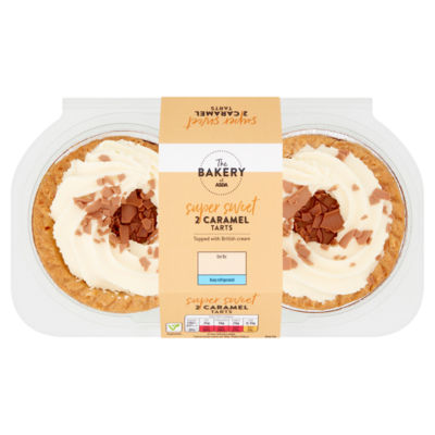 ASDA Bakeriet 2 Karamellterter Bakeputer
