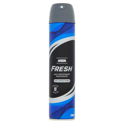 ASDA Fresh anti-perspirant deodorant spray 250ml - British product