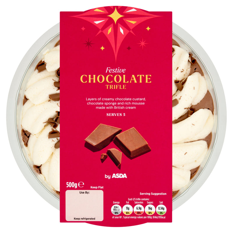ASDA Chocolate Trifle 500g - British product