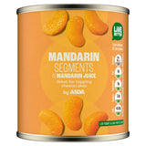 ASDA canned mandarin segments in mandarin juice 298g - British product