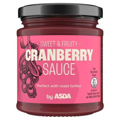 ASDA ASDA Cranberry Sauce 200g- Buy online at McGrocer