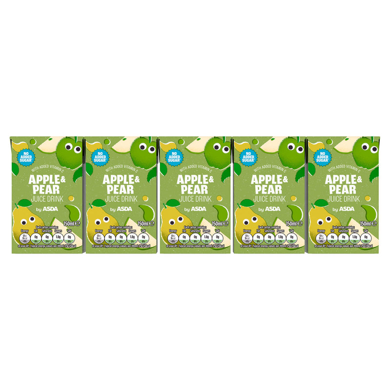 ASDA Apple and Pear Juice Drink 150ml - British product