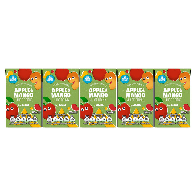 ASDA apple & mango juice drink 150ml - British product