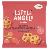 ASDA Little Angels Roues à la tomate, 7 mois et plus, collations bio pour bébés, 20 g