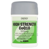 ASDA High Strength CoQ10 100mg 30 Capsules - British product