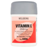 ASDA Wellbeing Vitamin E supplement capsules 30 capsules - British product