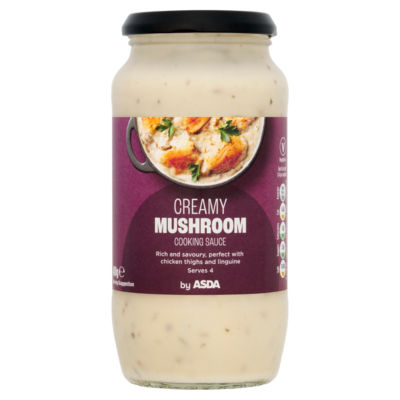 ASDA Creamy Mushroom Cooking Sauce 480g - British product