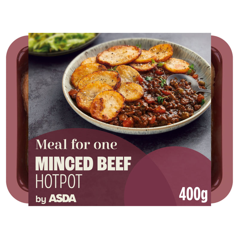 ASDA Minced Beef Hotpot with Roasted Potatoes 400g - British product