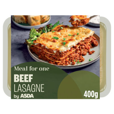ASDA Beef Lasagne ready meal 400g - British product