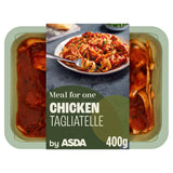 ASDA ASDA Chicken Tagliatelle Pasta with Tomato Sauce Ready Meal 400g- Buy online at McGrocer