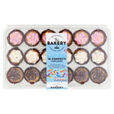 ASDA The Bakery at ASDA Confetti Cupcakes Strawberry Vanilla Chocolate Flavour Sponge Cakes 18pc- Buy online at McGrocer