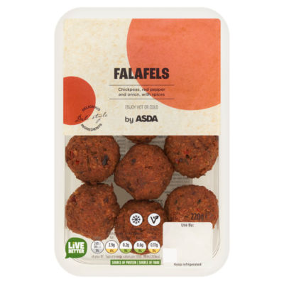 ASDA ASDA فلافل الحمص 220 جرام - اشترِ عبر الإنترنت من McGrocer