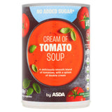 ASDA Cream of Tomato Soup 400g can - British product