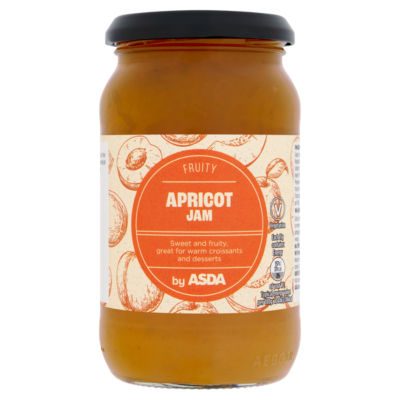 ASDA apricot jam 454g - British product