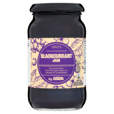 ASDA blackcurrant jam 454g - British product