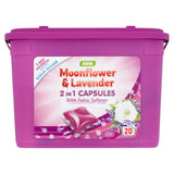 ASDA Moonflower Lavender laundry capsules 20 pack - British product