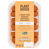 Plant Based by ASDA 6 Meat-Free Chorizo Inspired Sausages 270g GOODS ASDA   