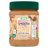 ASDA smooth almond butter 340g, UK version