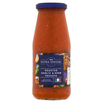 ASDA Roasted Garlic & Herb Passata 430g - British product