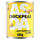 ASDA canned chickpeas in water 400g, UK version